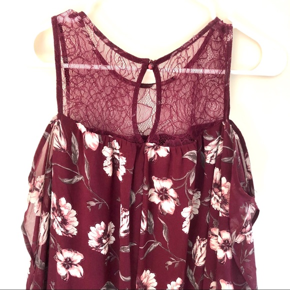 Open sleeve Trixxi Floral Dress - Picture 4 of 5